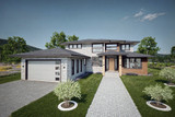 Modern House Plan - Edgeview 84676 - Exterior
