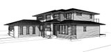 Modern House Plan - Edgeview 84676 - Right Exterior