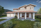 Contemporary House Plan - Nelson 19460 - Front Exterior