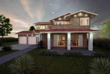 Contemporary House Plan - Nelson 19460 - Exterior