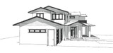 Contemporary House Plan - Nelson 19460 - Left Exterior