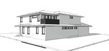 Contemporary House Plan - Nelson 19460 - Right Exterior