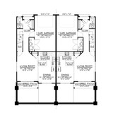 Contemporary House Plan - 23591 - 1st Floor Plan