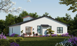 Modern House Plan - Teglia Modern 22767 - Rear Exterior