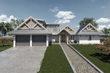 Modern House Plan - Eagle’s Hollow 13263 - Front Exterior