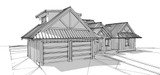 Modern House Plan - Eagle’s Hollow 13263 - Left Exterior