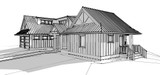 Modern House Plan - Eagle’s Hollow 13263 - Right Exterior