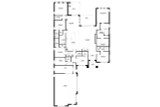 Mediterranean House Plan - Indiana 78109 - 1st Floor Plan