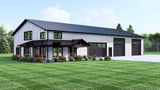 Country House Plan - 68990 - Front Exterior