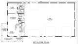 Country House Plan - 68990 - 1st Floor Plan