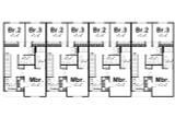 Secondary Image - Farmhouse House Plan - Buttonwood 69615 - 2nd Floor Plan