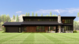 Modern House Plan - 34473 - Rear Exterior