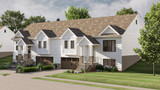 Traditional House Plan - Haver Hill 23449 - Right Exterior