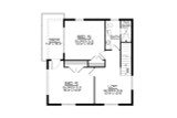 Contemporary House Plan - 51857 - 2nd Floor Plan