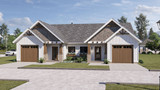 Craftsman House Plan - Clarence 73330 - Front Exterior