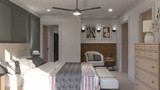 Farmhouse House Plan - Waycross 17720 - Master Bedroom
