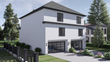 Mediterranean House Plan - Boucher 66280 - Rear Exterior