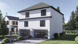 Mediterranean House Plan - Boucher 66280 - Rear Exterior