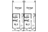 Mediterranean House Plan - Boucher 66280 - 1st Floor Plan
