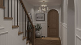 Mediterranean House Plan - Boucher 66280 - Foyer