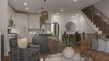 Mediterranean House Plan - Boucher 66280 - Great Room