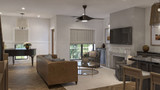 Mediterranean House Plan - Boucher 66280 - Great Room
