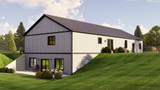 Farmhouse House Plan - 23285 - Right Exterior