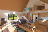 Mountain Rustic House Plan - Sandy River 43852 - Dining Room