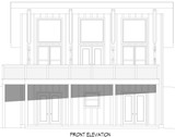Contemporary House Plan - Hammersley Inlet Overlook 39899 - Front Exterior