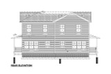 Farmhouse House Plan - Centereach 28937 - Rear Exterior