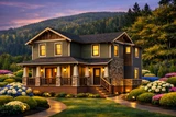 Farmhouse House Plan - Centereach 28937 - Front Exterior