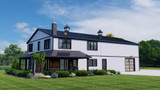 Farmhouse House Plan - 45429 - Front Exterior