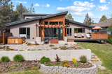 Modern House Plan - Beaver Lane 66630 - Rear Exterior