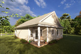 Cottage House Plan - Southbay 67097 - Rear Exterior