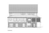 Country House Plan - Manhasset 48717 - Rear Exterior