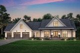 Farmhouse House Plan - Lakeside 86674 - Front Exterior