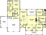 Farmhouse House Plan - Lakeside 86674 - 1st Floor Plan