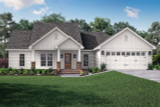 Craftsman House Plan - East Bailey 21552 - Exterior