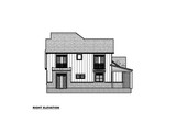 Traditional House Plan - Oakdale 25633 - Right Exterior
