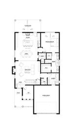 Farmhouse House Plan - Hearthstone 18068 - 1st Floor Plan