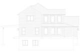 Farmhouse House Plan - Ashland 41293 - Left Exterior