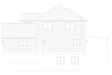 Farmhouse House Plan - Ashland 41293 - Right Exterior