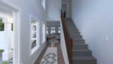 Farmhouse House Plan - Ashland 41293 - Foyer