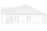 Traditional House Plan - 45415 - Right Exterior