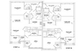 Traditional House Plan - 45415 - 1st Floor Plan