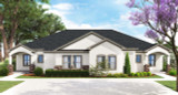 Traditional House Plan - 42911 - Front Exterior