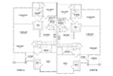 Traditional House Plan - 42911 - 1st Floor Plan