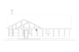 Ranch House Plan - 82604 - Rear Exterior