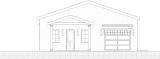 Cottage House Plan - Hoover 35744 - Right Exterior