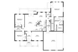 Farmhouse House Plan - Powell 49464 - 1st Floor Plan